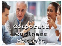 Corporate Business Matters